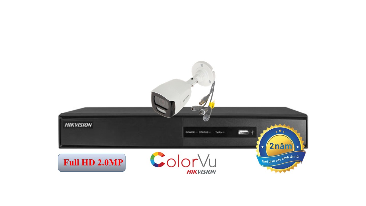 Trọn bộ 1 camera TVI- Color