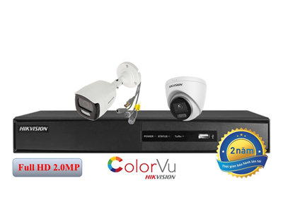 Trọn bộ 2 camera TVI- Color